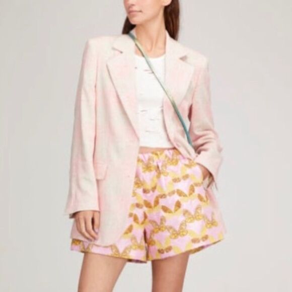 Jackets & Blazers - Rodebjer Violante SilkCheck Blazer, NWT, Size S